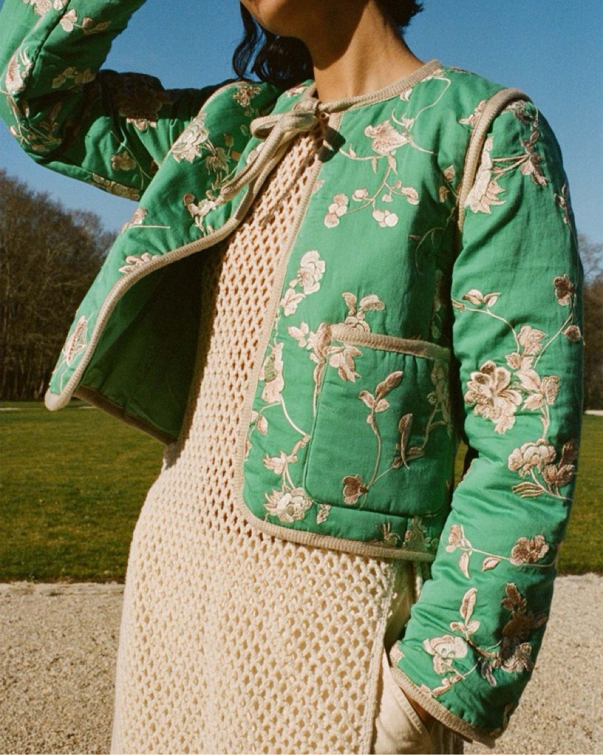 Sea New York Floral Quilted Jacket | Pickle
