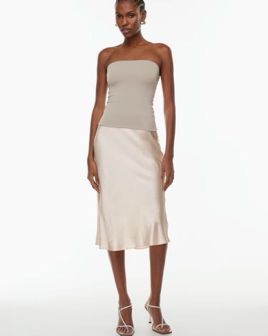 Silk Skirt Aritzia Wilfred Aritzia Textured Mini Skirt Pockets