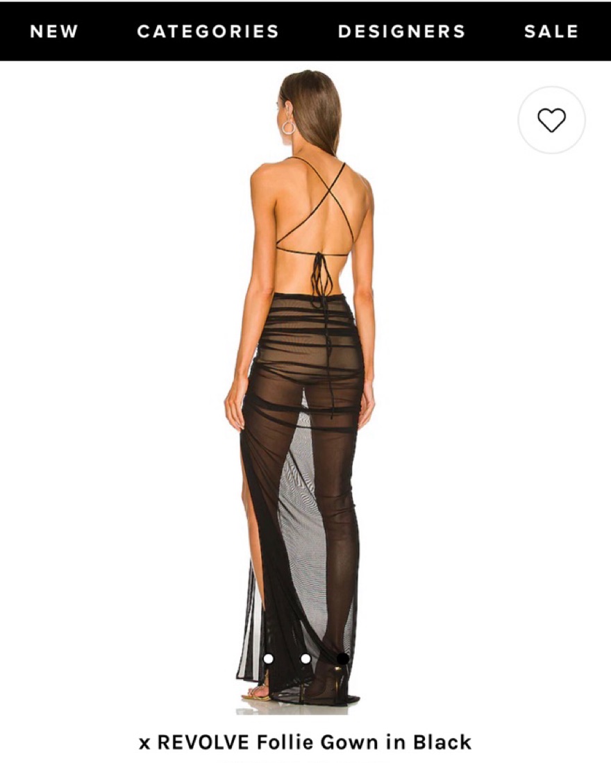 Michael Costello X Revolve Follie Gown Pickle