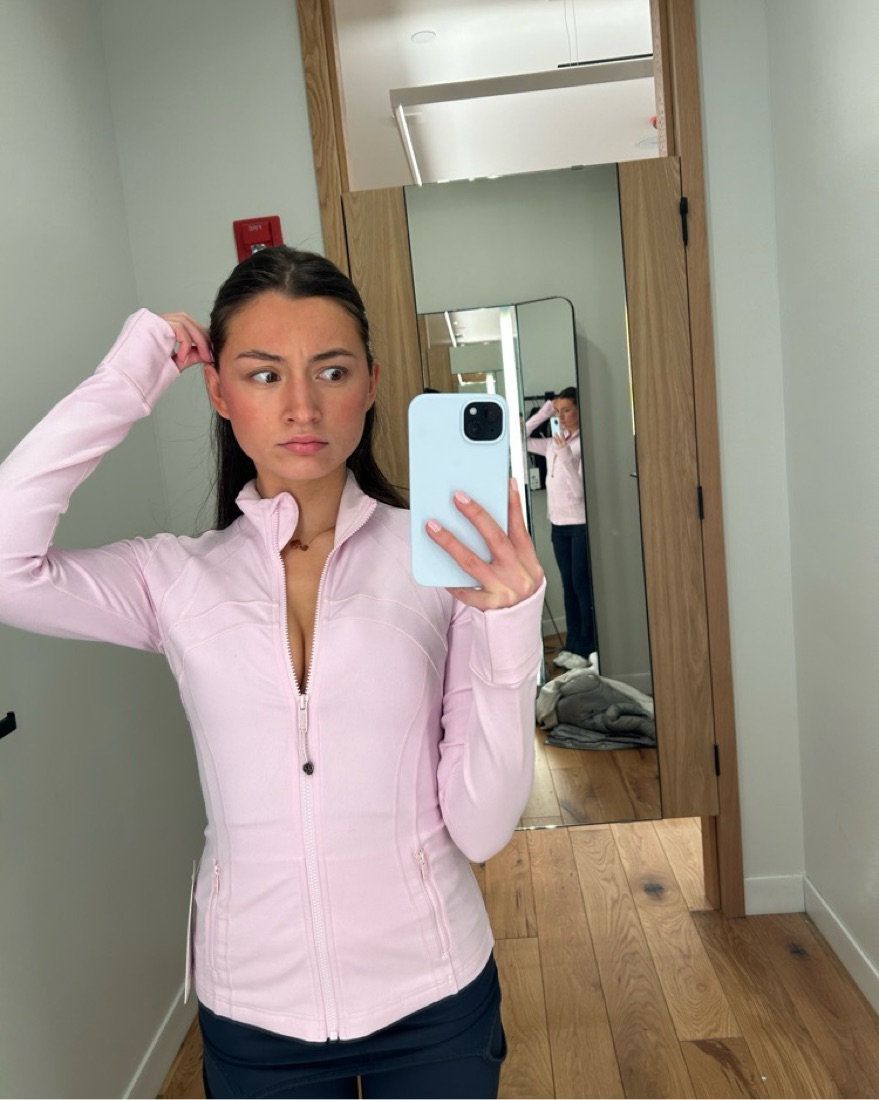 Lululemon Pink Define Jacket Pickle