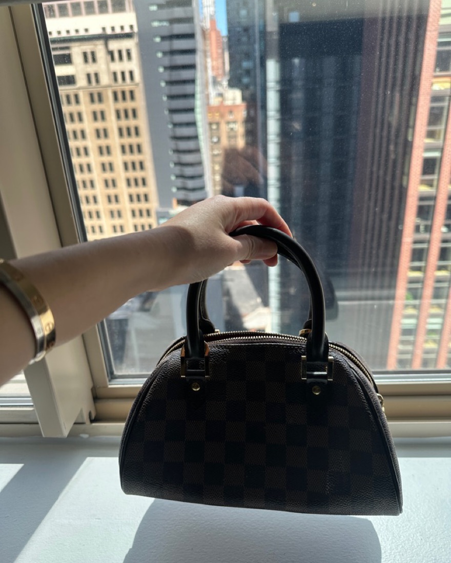 Handbag Louis Vuitton Ribera Pm Louis Vuitton Damier Ebene Ribera