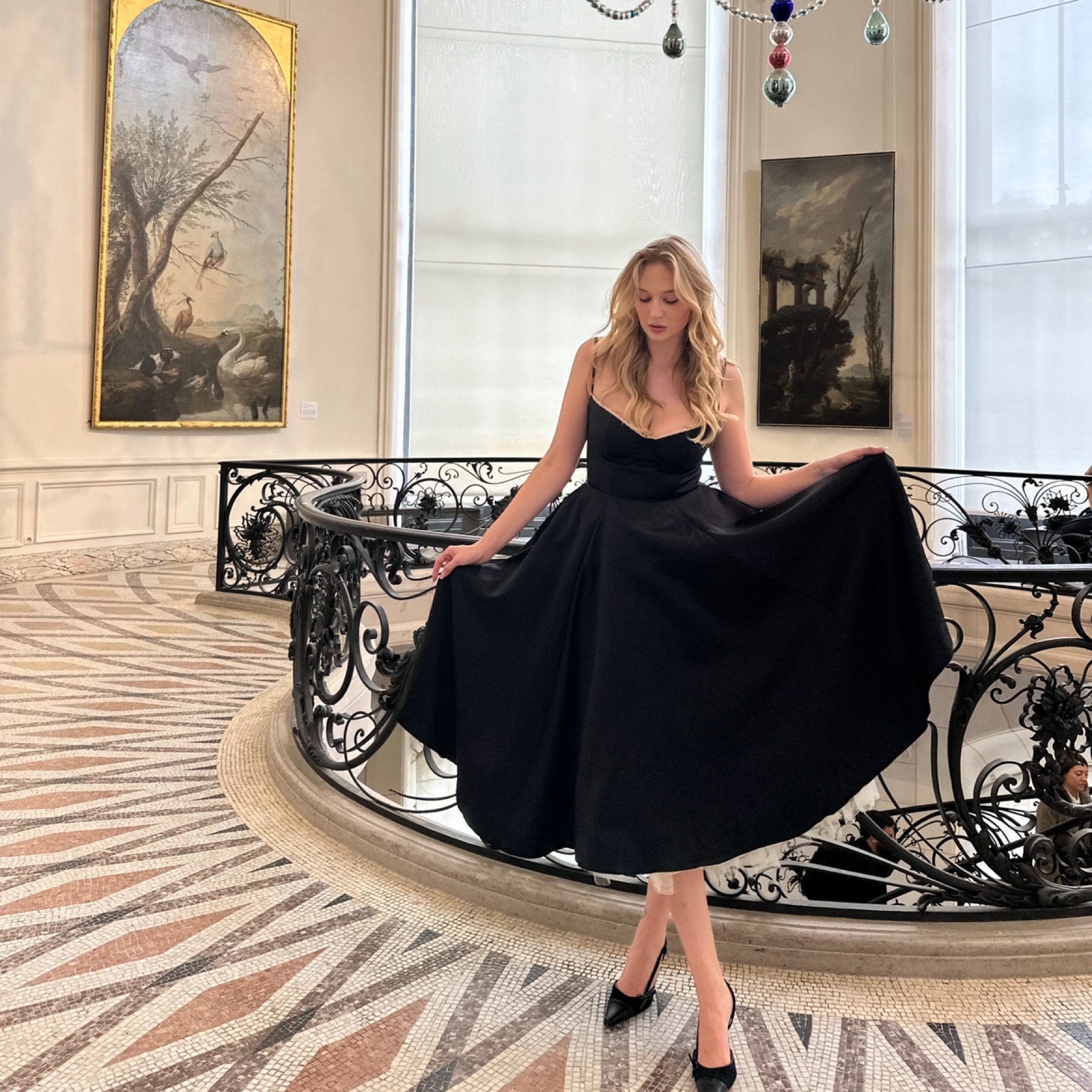 House Of Cb Mademoiselle Dress Pickle