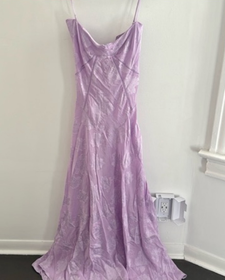 House of CB Purple Seren Dress Pickle