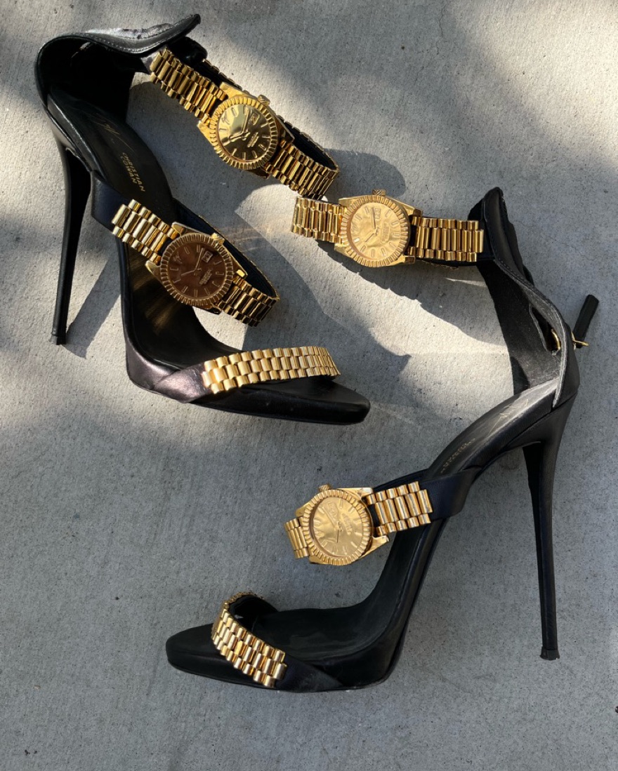 Giuseppe Zanotti X Christian Cowan Heel Pickle