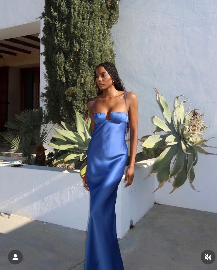 Anna October Tulip Dress Pickle