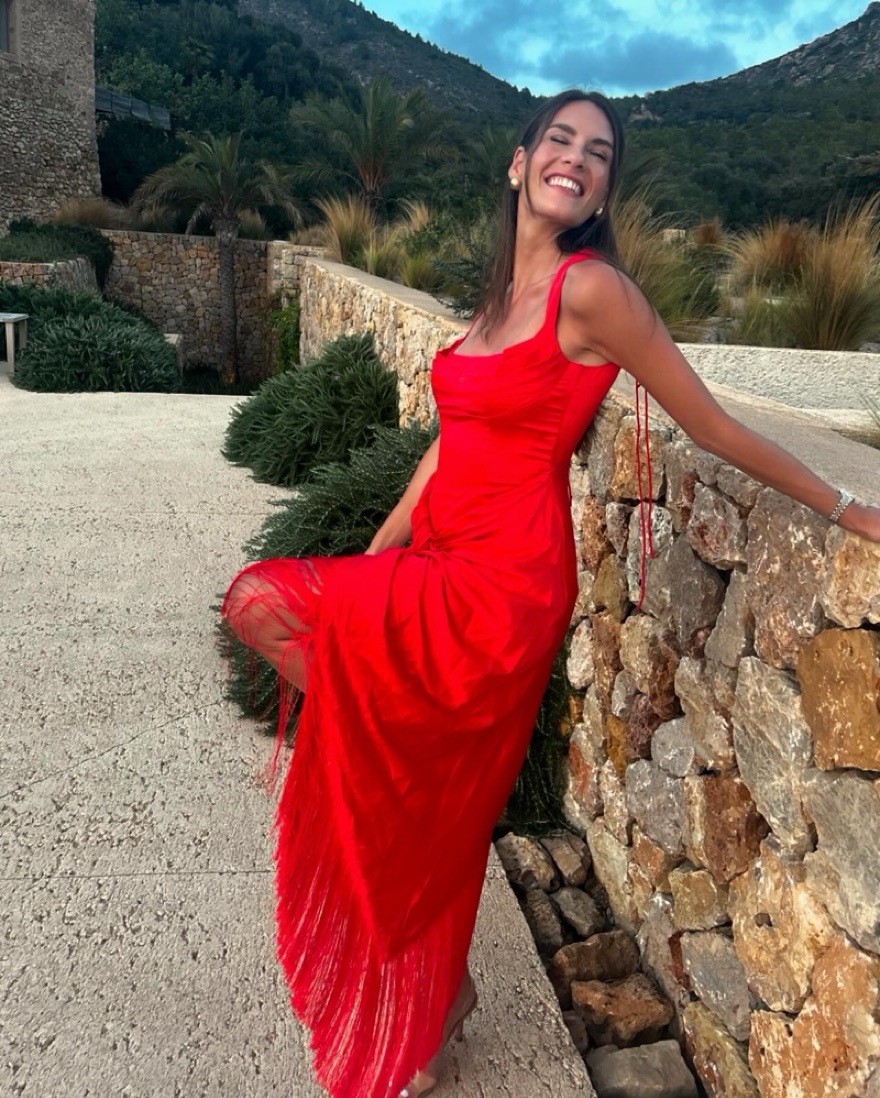 For Love And Lemons Red Fringe Dress Pickle