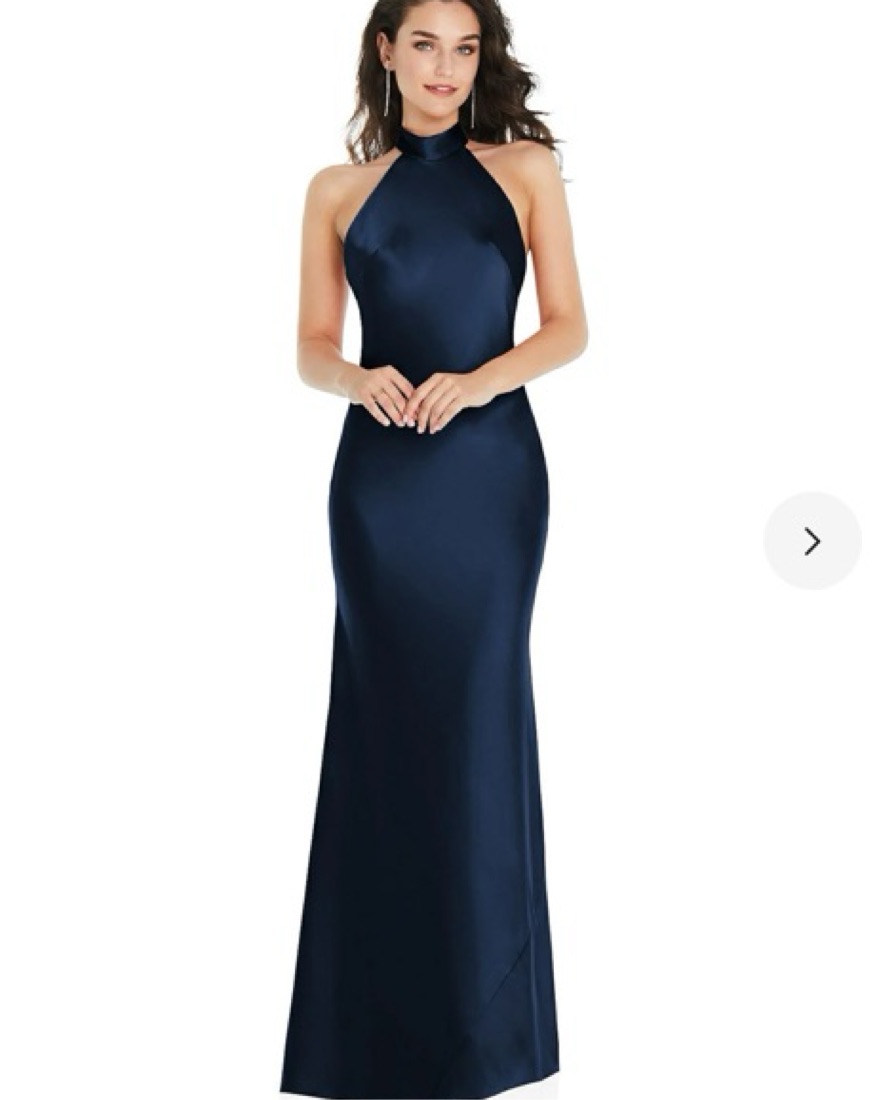 Nordstrom Navy Formal Dress Pickle