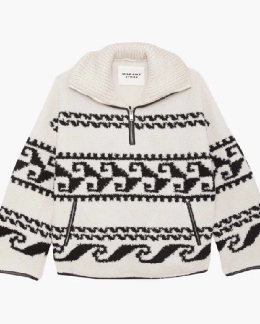 Zip Pullover Isabel Marant Garner Fleece $695 Isabel Marant Fleece