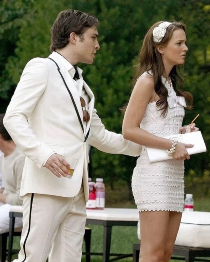 Blair waldorf white Marc Jacobs Dress Pickle