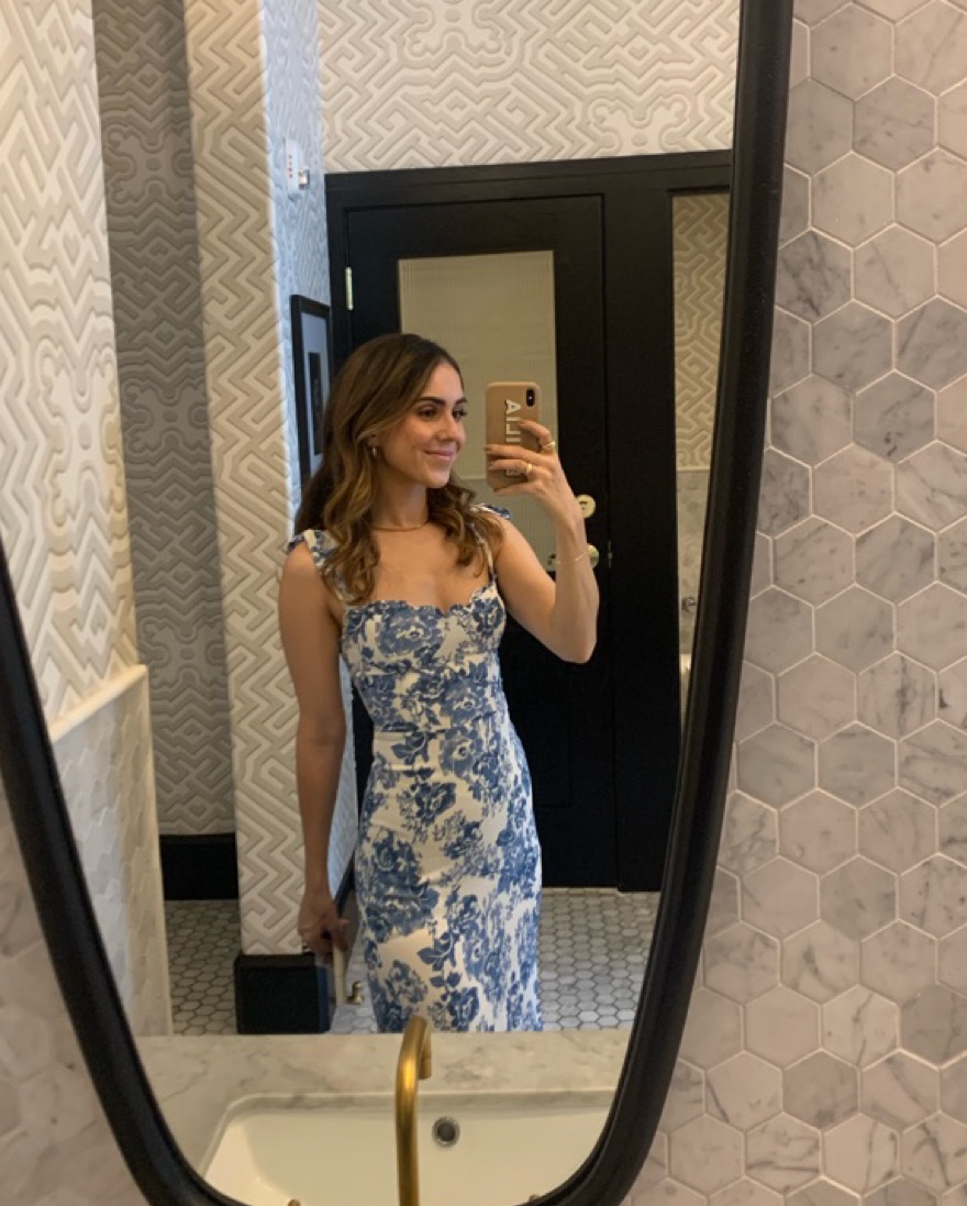 Reformation Nikita Dress Pickle