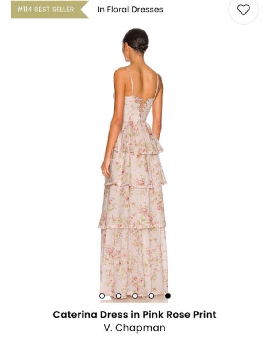 V Chapman Caterina Dress Pickle