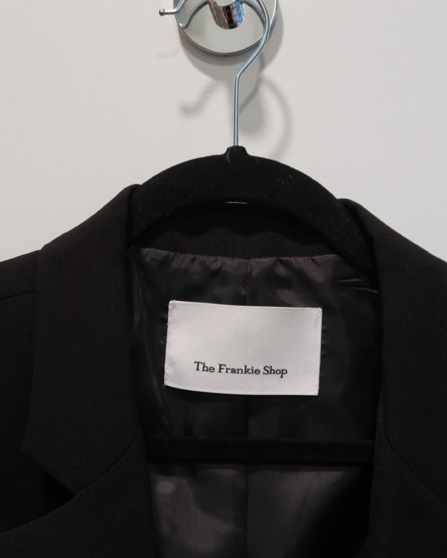 Frankie Shop Black Bea Blazer Pickle