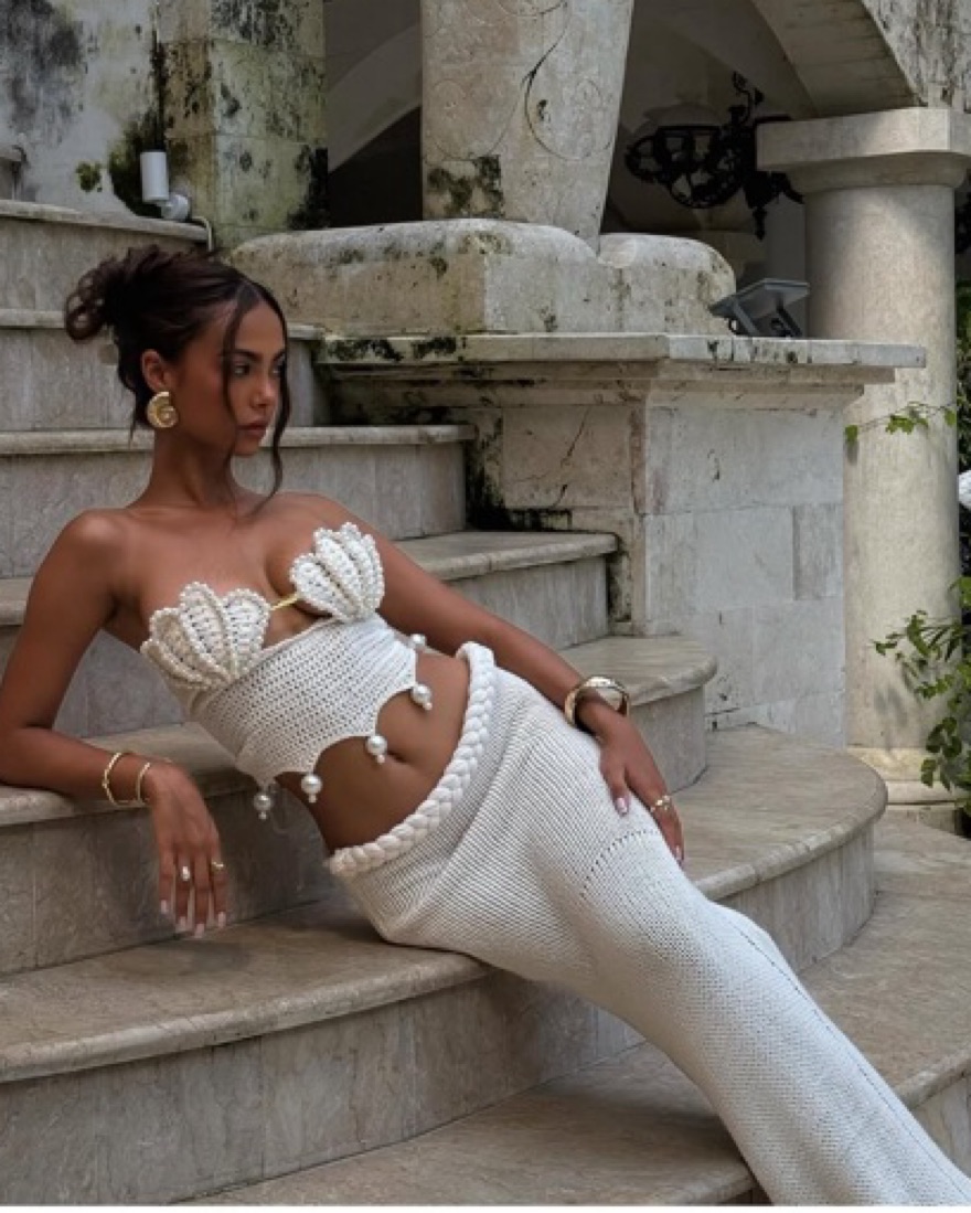 her lip to Mermaid Crochet Set-up her lip to】Mermaid Crochet Set  