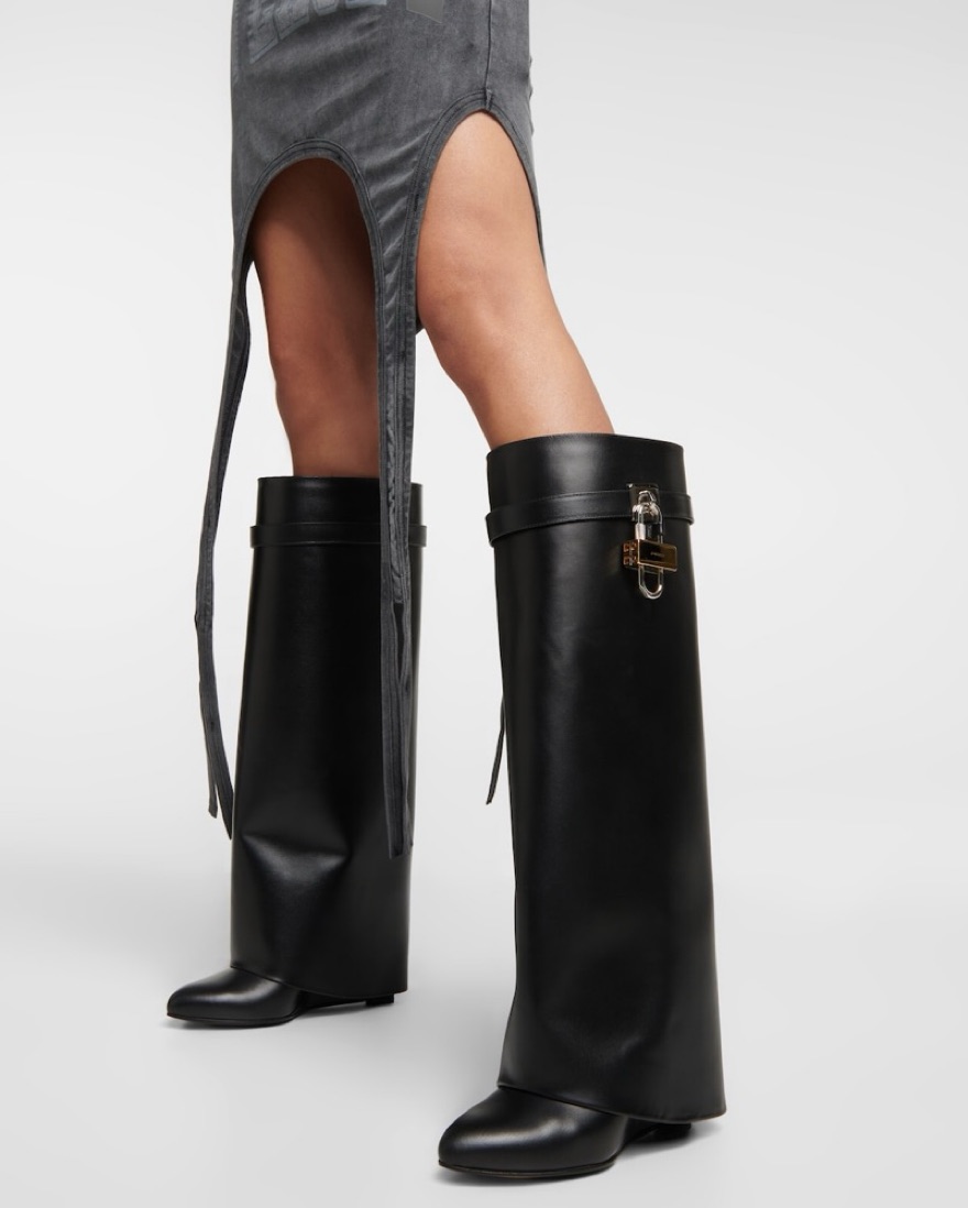 Givenchy shark boots Pickle