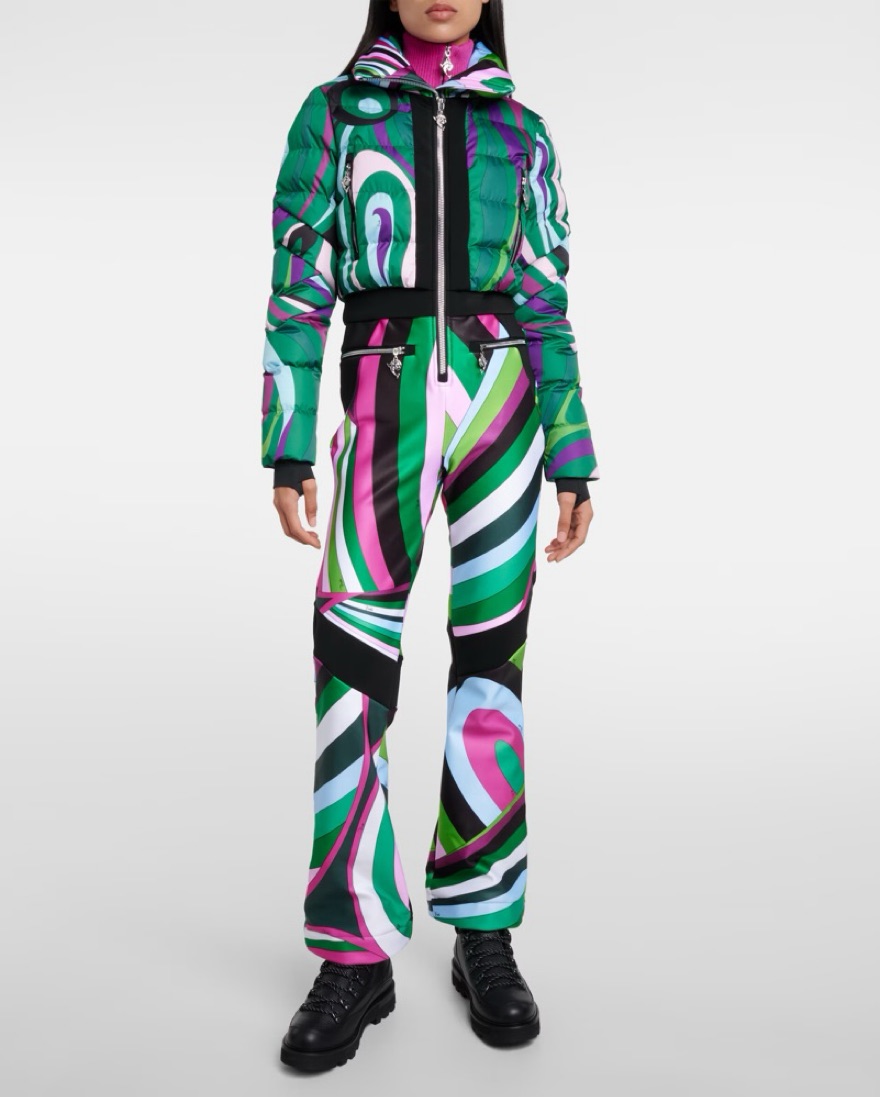 Emilio Pucci X Fusalp Ski Suit Pickle
