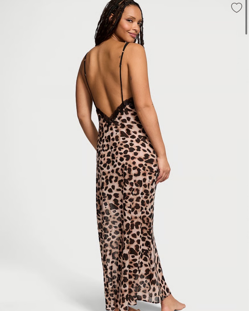 Victoria's Secret Leopard Slip Dress by Victorias Secret - Pickle