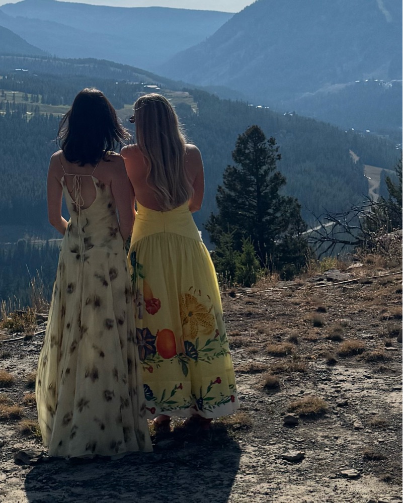 alemais yellow halter dress Alemais Halter Maxi Dress by Alemais