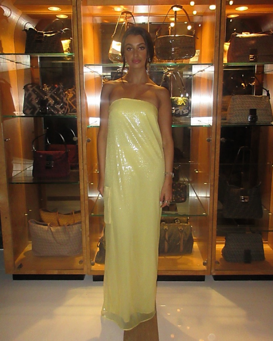 Staud Sequin Strapless Dress by Staud - Pickle