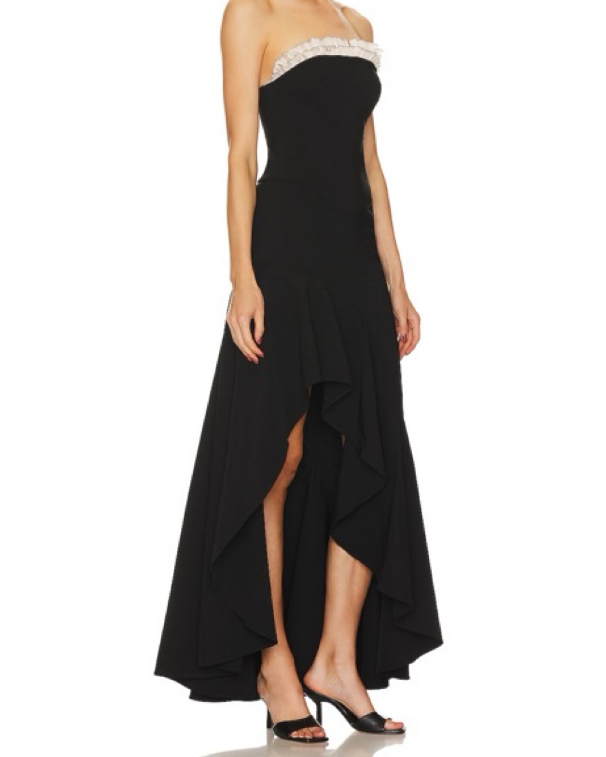 Giovanna Gown In Black | Pickle