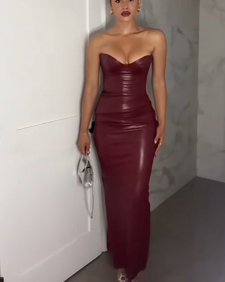 JULIANA Dress by House of CB - Pickle