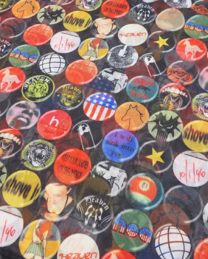 Deftones X Marc Jacobs Button Tee by Heaven By Marc Jacobs - Pickle