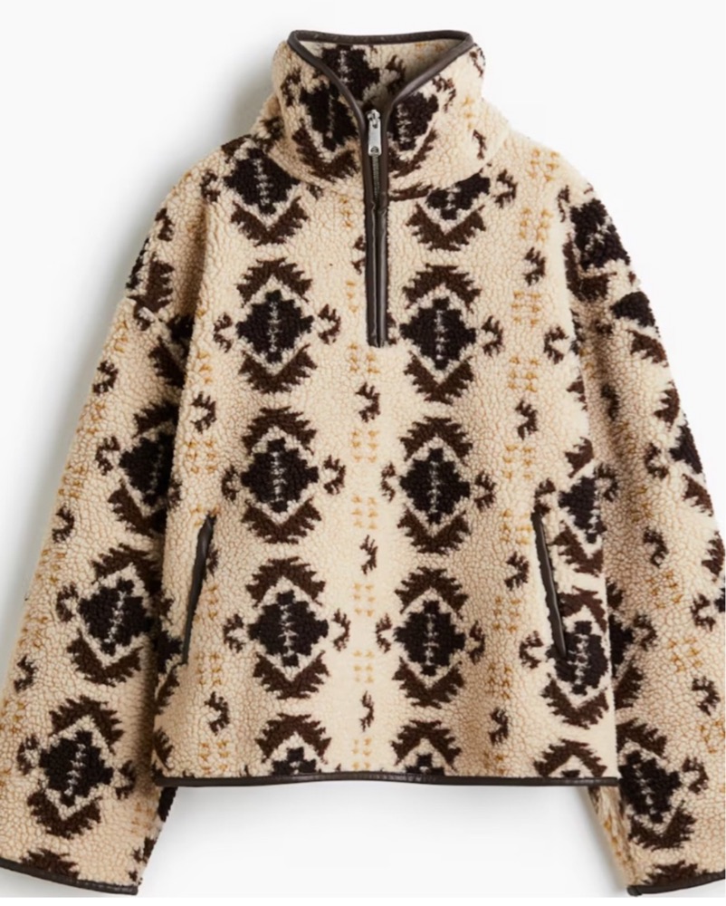 Fleece Pullover by H&M - Pickle