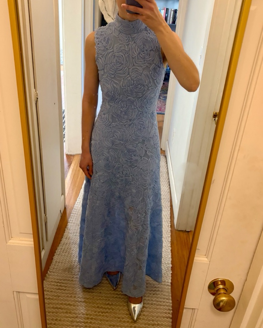blue rotate dress Rotate By Birger Christensen Sequin Mini Dress main image 1