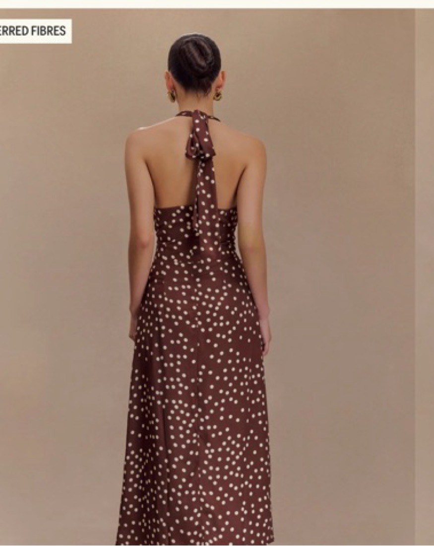 meshki brown polka dot dress Nellie Maxi Dress | Brown Polka Dot | Womens