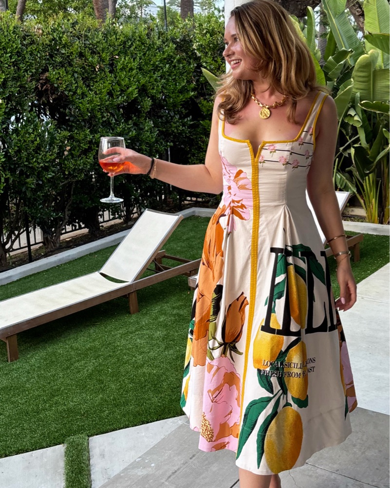 Maeve By Anthropologie Lemoncello Dress by Maeve - Pickle