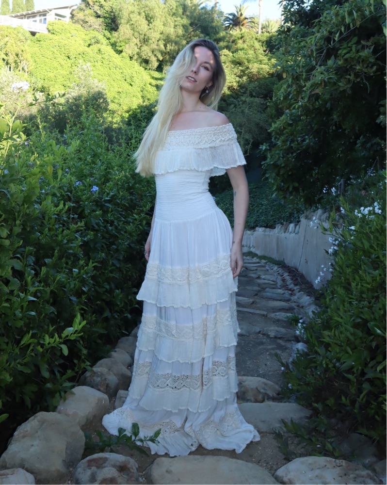 jen's pirate booty dress Chapel Maxi Dress Sky / S