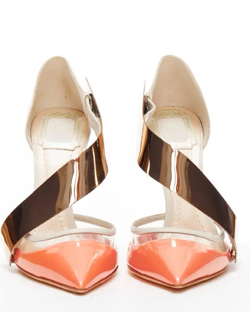 RUNWAY Dior By Raf Simons Vintage Heels by Christian Dior - Pickle