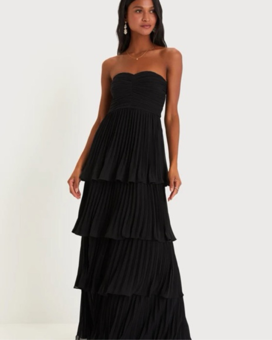 lulus black maxi dress Sweeney Black Sleeveless Maxi Dress