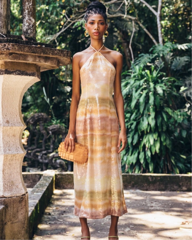 クルミ Cult Gaia crochet Dress by Cult Gaia - Pickle