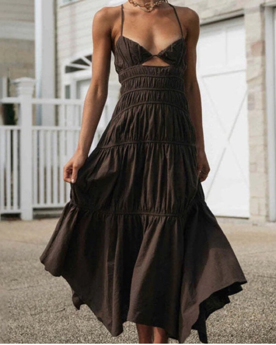 SNDYS Tahlia Dress by SNDYS - Pickle
