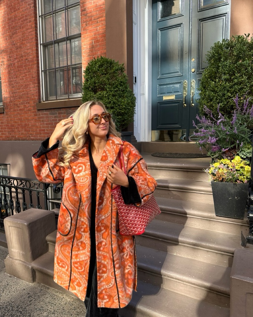 Orange Anthropologie Parka Coat by Anthropologie - Pickle