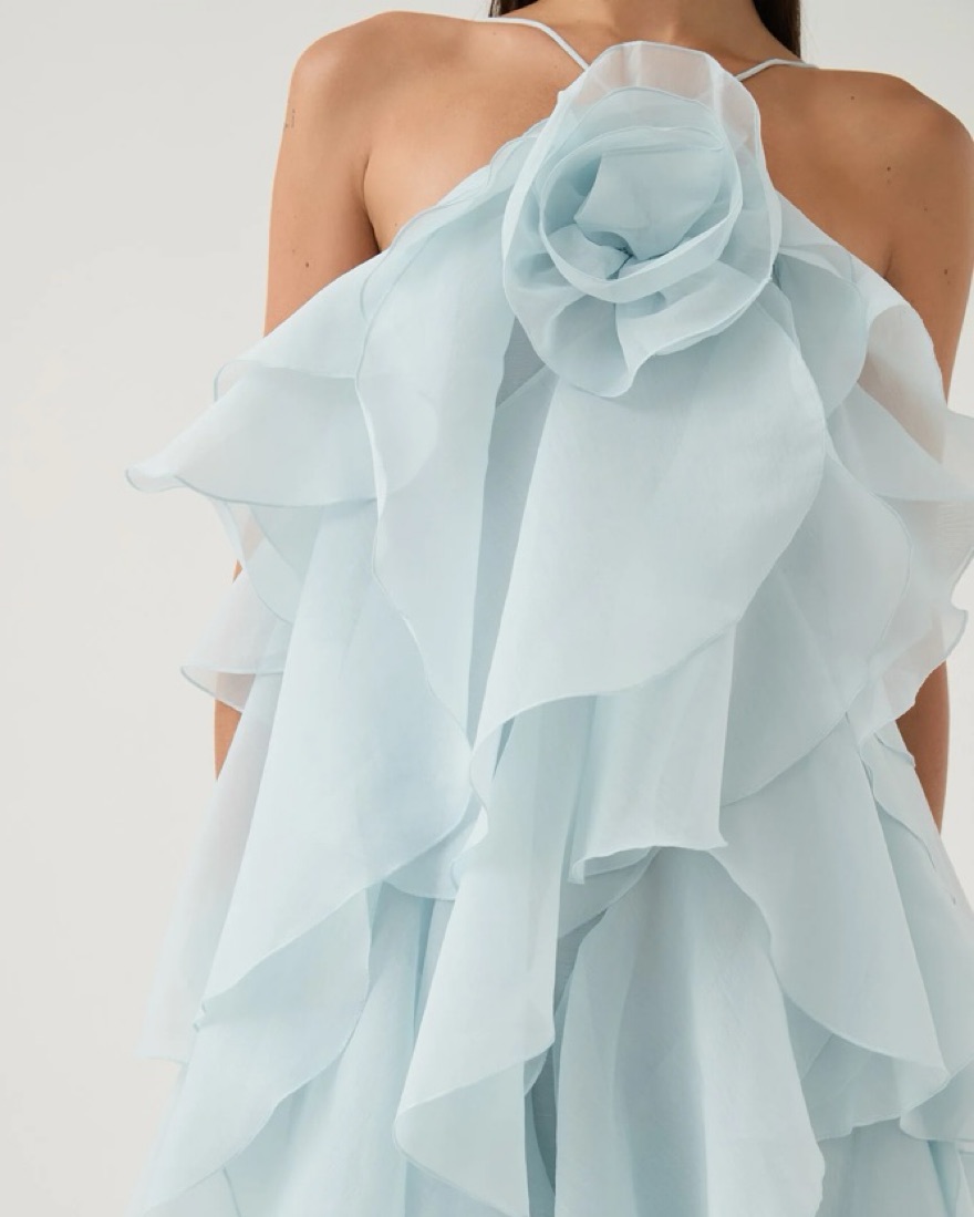 AJE Pandora Maxi Dress - Blue by Aje - Pickle