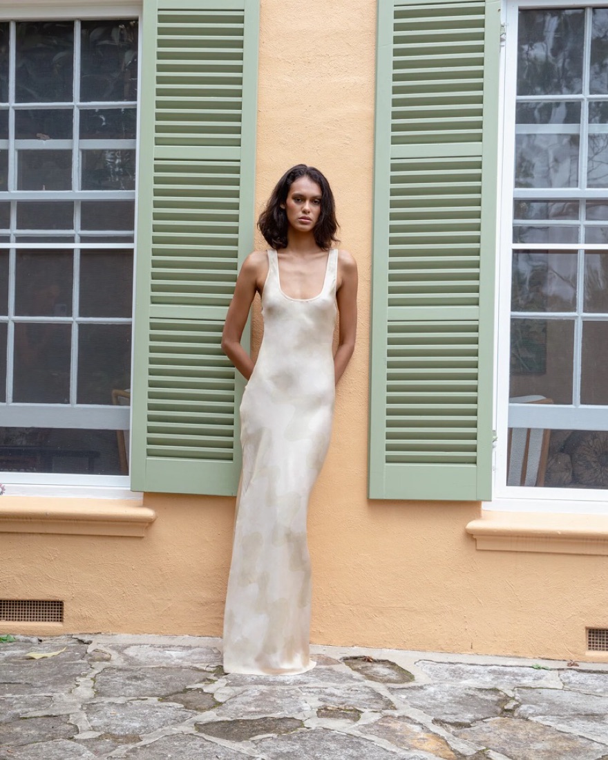 One Mile the Label Margo Maxi dress by One Mile the Label - Pickle