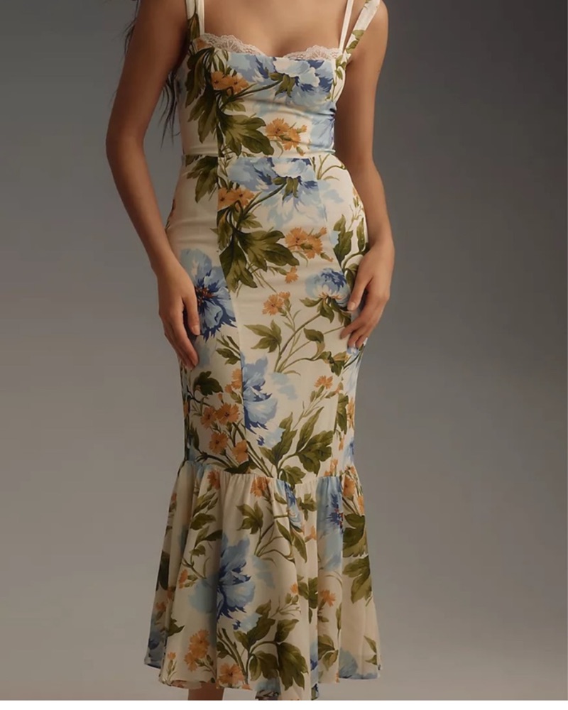 Reformation/Irisa 花柄 ドレス ワンピース refor4118221586_1703260594024_