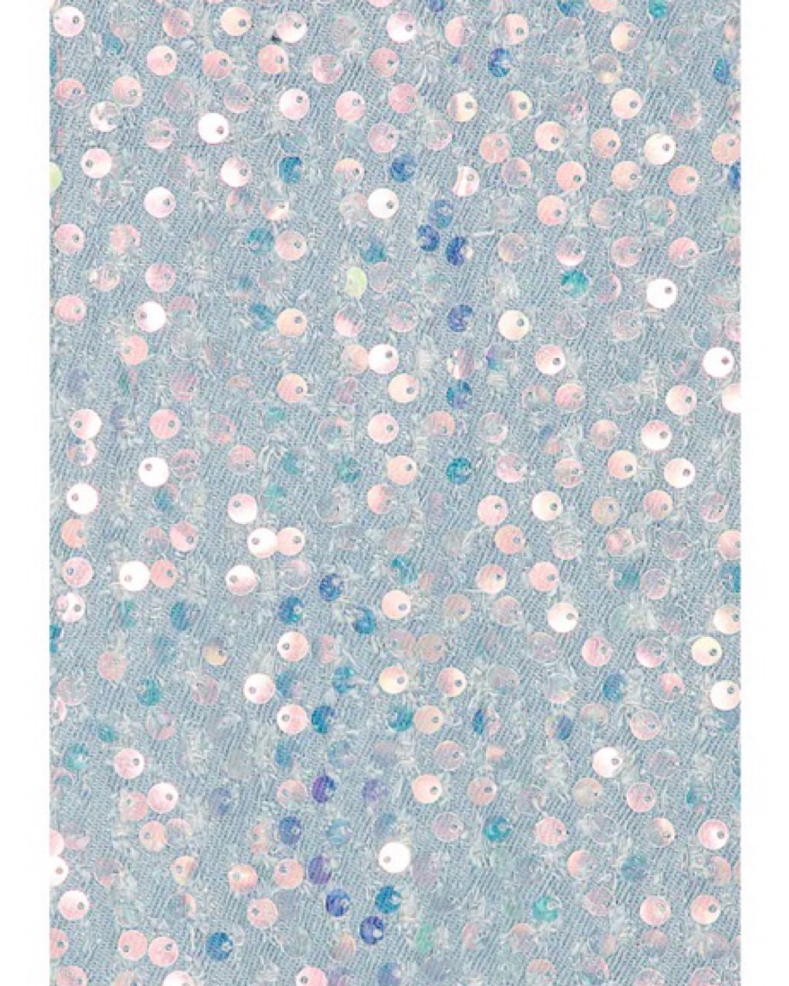 claudia sequin denim dress Claudia Sequin Denim Dress in Light Wash Superdown