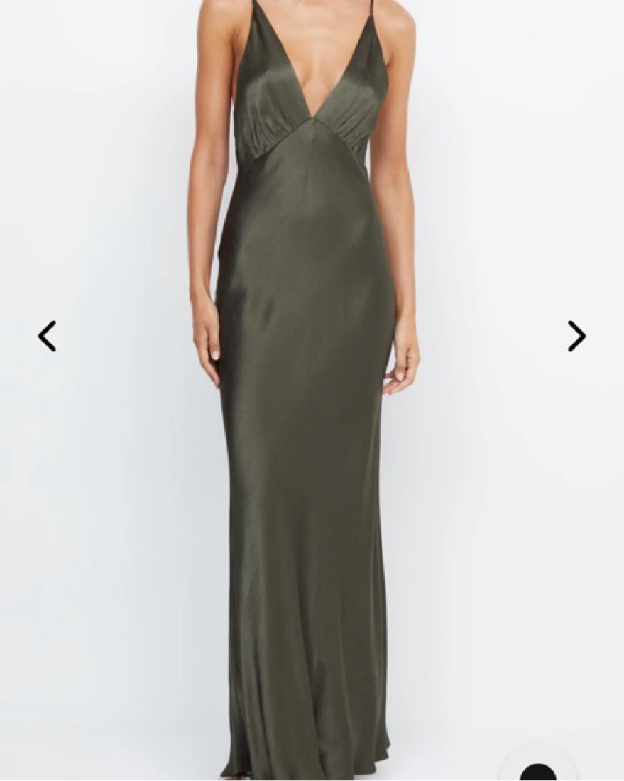 Bec + Bridge Olive Green Maxi Dress by Bec + Bridge - Pickle