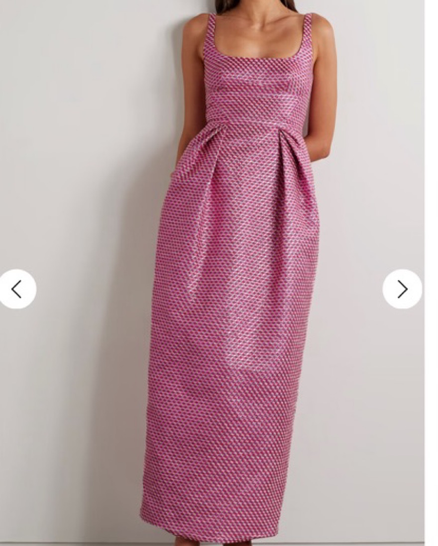 christopher john rogers pink dress Christopher John Rogers Pink Gown by Christopher John Rogers