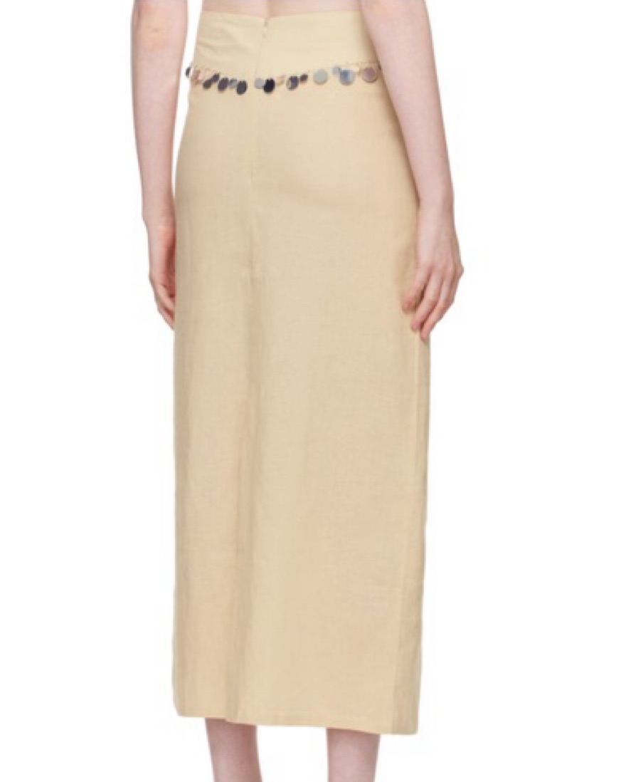 gimaguas 25ss kite maxi skirt Mサイズ Kite Maxi Skirt Black - Bottoms - Gimaguas
