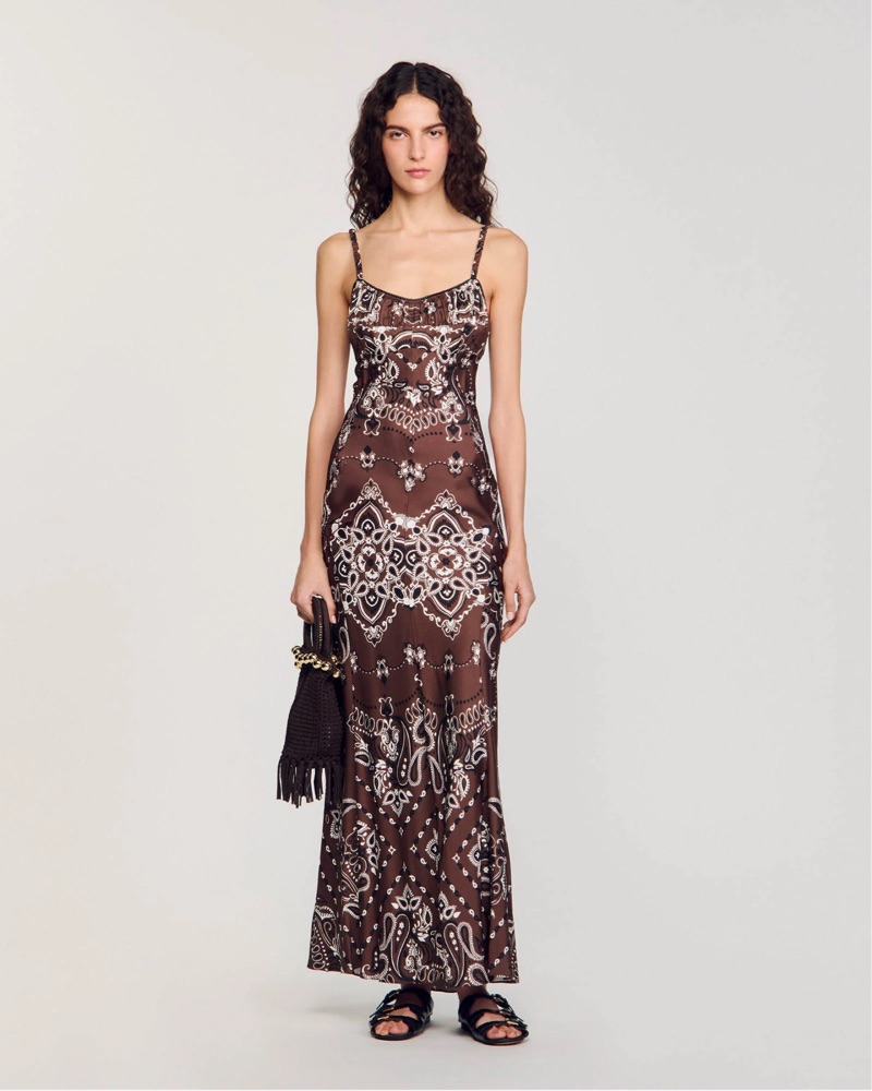 bandana dress brown Roam Bandana Maxi main image 0