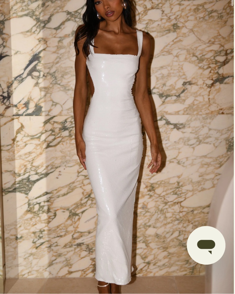 meshki white sequin dress Meshki White Sequin Dress by Meshki
