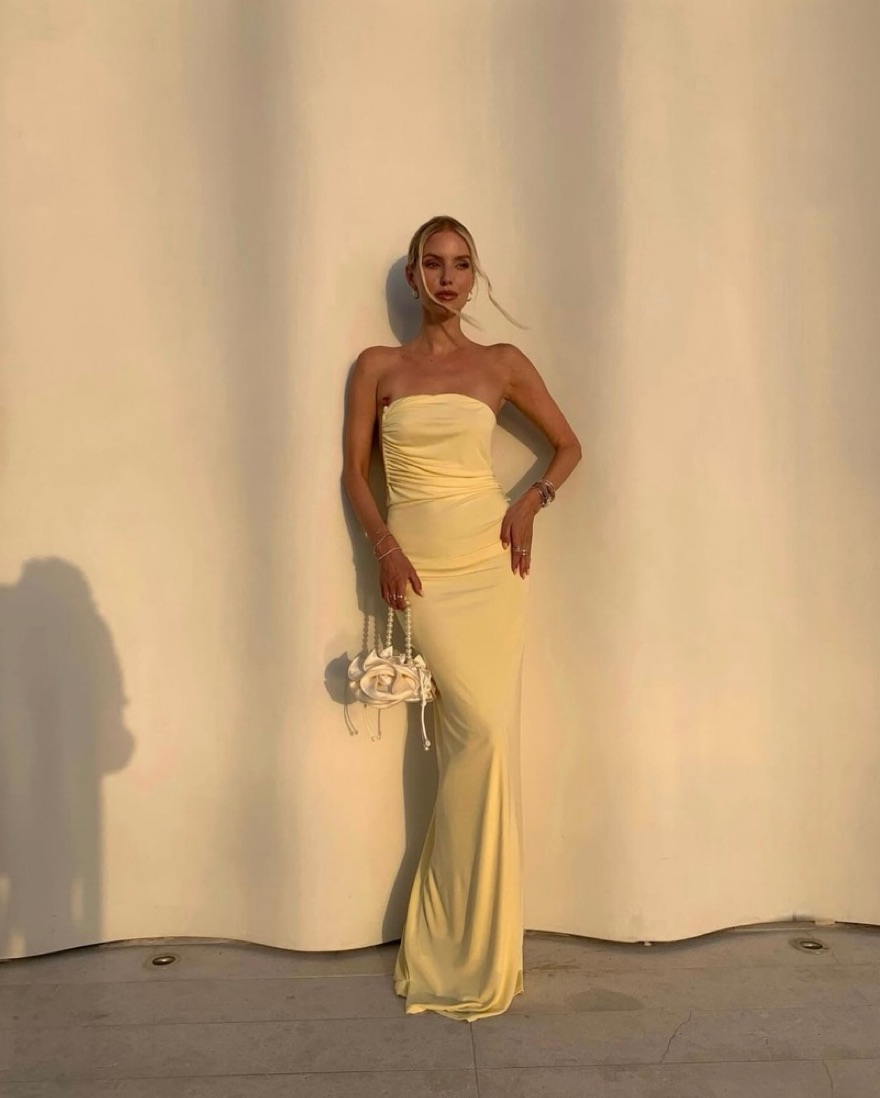 christopher esber gold dress Hire