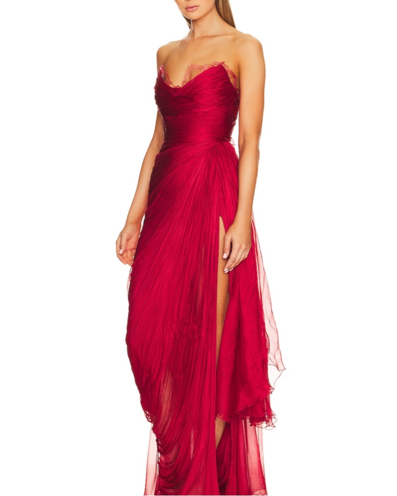 Jolie Gown Salsa - 2 by Maria Lucia Hohan - Pickle