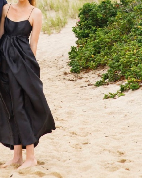 ganni beach dress Ganni Taffeta Dress by Ganni