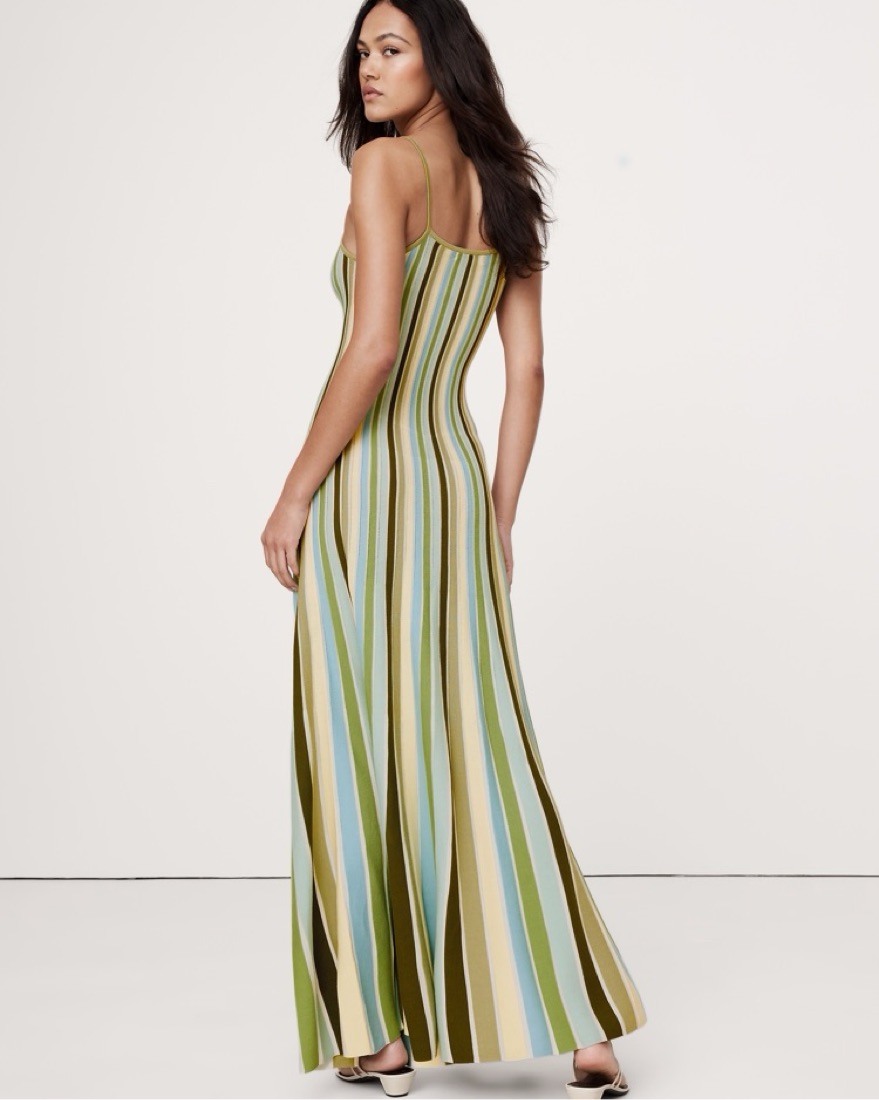Banana Republic Sculpted Stripe Dress by Banana Republic - Pickle