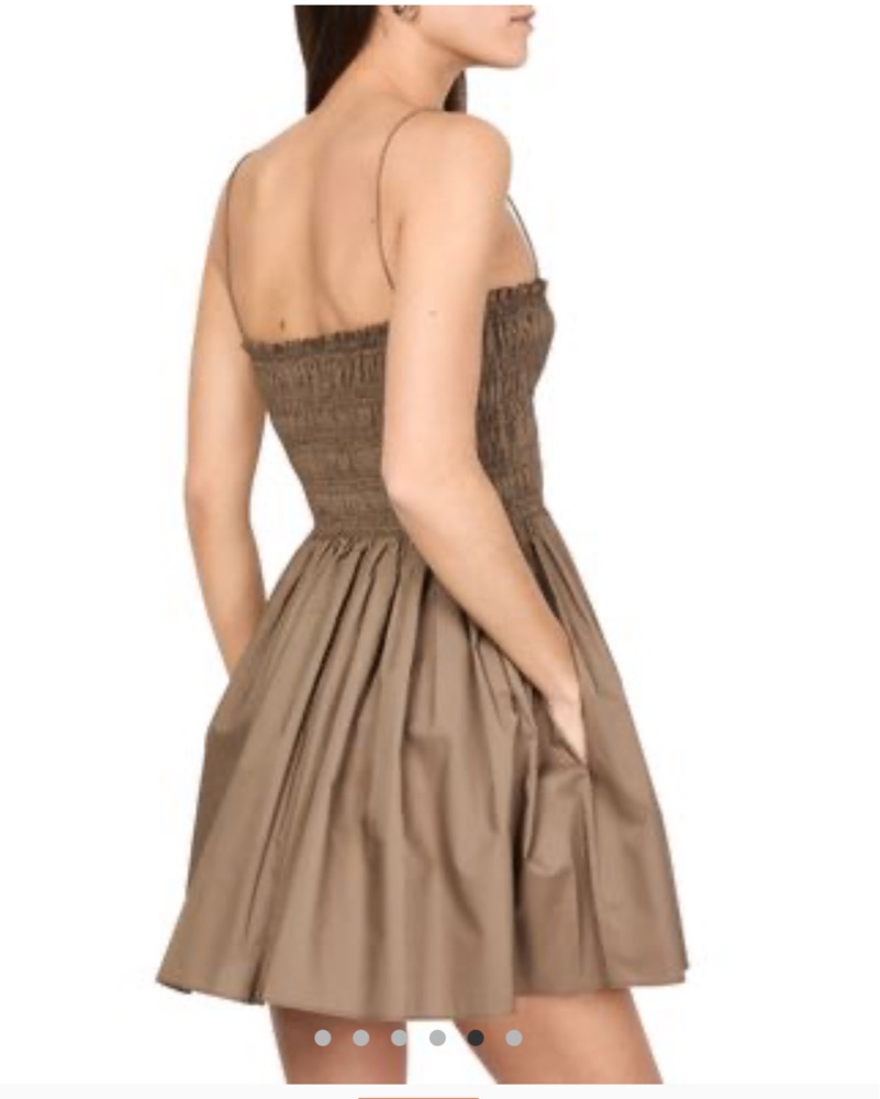ワンピース Matteau Gathered bodice mini dress Gathered Bodice Dress - Black - Matteau
