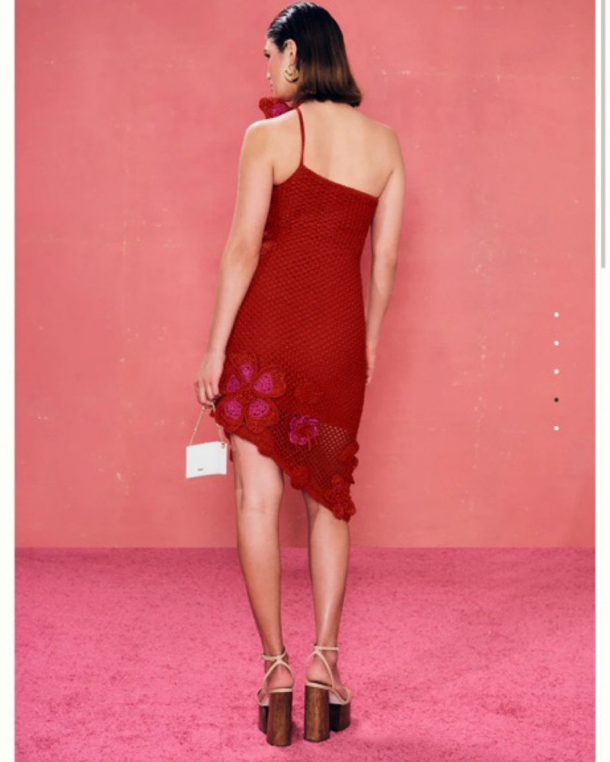 ワンピース CULT GAIA Woman Dress Red KD3849YC1 553 250127_DR_CG_SP25_RESHOOT_LOOK
